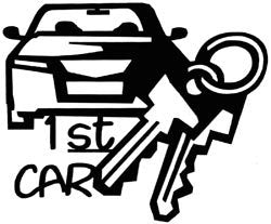 Scrapbook 101 - Laser Diecut Shape - First Car