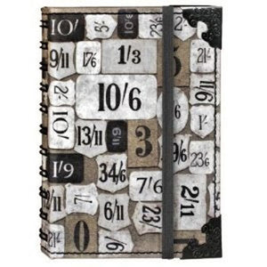 Tim Holtz / Idea-Ology - District Market Spiral Journal (4 x 5.75 inches 80pgs)