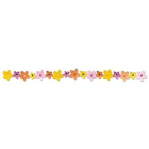 Sizzix Sizzlits Decorative Strip Die - Flowers by Me & My Big Ideas