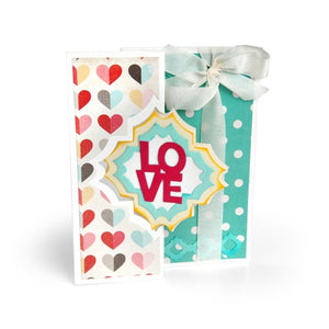 Sizzix Framelits Dies - Card Charming Frame Flip-its by Stephanie Bernard