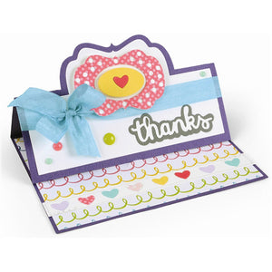 Sizzix Framelits Die Set 24PK - Card Lively Stand-Ups by Stephanie Bernard