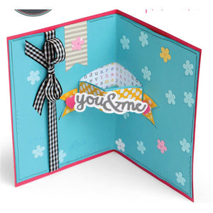 Sizzix - Framelit - Drop in Card Dies - Banners (Designer - Stephanie Barnard)