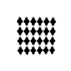 Crafter's Workshop Template (Stencil) - Alhambra  - (6 x 6 inches)