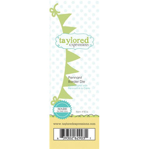 Taylored Expression Dies - Pennant Border