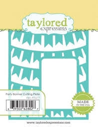 Taylored Expressions - Party Banner Cutting Plate