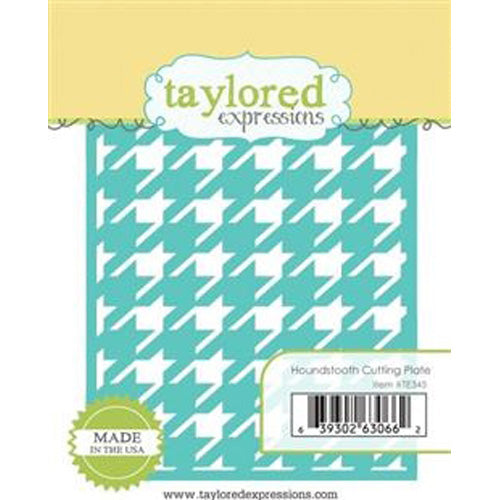 Taylored Expressions - Houndstooth Cutting Plate