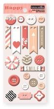 Teresa Collins Designs You Are My Happy - Chipboard Buttons