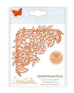 Tonic Studios Fanciful Floral Die - Bountiful Bouquet Corner