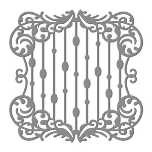Ultimate Crafts -  Magnolia Lane Collection - Impression Die Waterfall Frame (90 x 90mm | 3.5 x 3.5in)