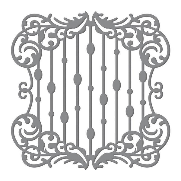 Ultimate Crafts -  Magnolia Lane Collection - Impression Die Waterfall Frame (90 x 90mm | 3.5 x 3.5in)