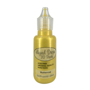Liquid Drops 3D Pearls - Buttercup - Ultimate Crafts