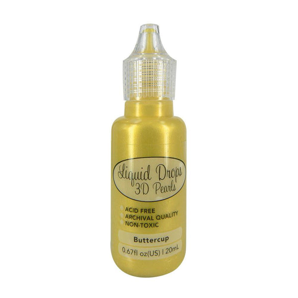 Liquid Drops 3D Pearls - Buttercup - Ultimate Crafts
