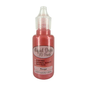Liquid Drops 3D Pearls - Rouge - Ultimate Crafts