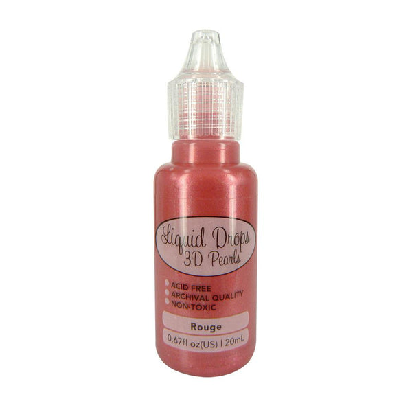 Liquid Drops 3D Pearls - Rouge - Ultimate Crafts