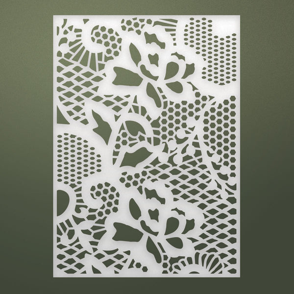 Rambling Rose - Rambling Lace Background Die (1pc) WH