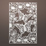 Butterflies and Flowers Background Die (1pc) - 95 x 140mm | 3.7 x 5.5in - L Aquarelle WH