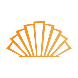 Ultimate Crafts - The Ritz - Classy Fan Hotfoil StampWH