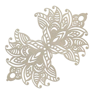 Ultimate Crafts - Moonlit Orchids Chipboard (1pc) (87 x 55mm | 3.4 x 2.1in) WH