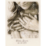 Vervaco - Counted Cross Stitch Kit - Yes I Do...Wedding Record