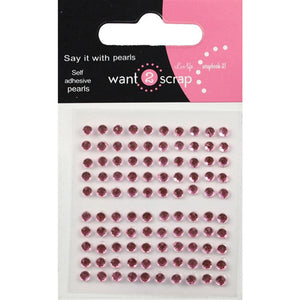 Want2Scrap - Baby Bling Rhinestones - Pink